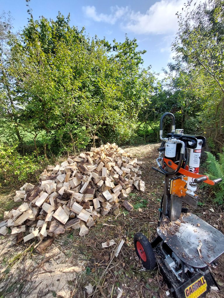 Log Splitting Services near me