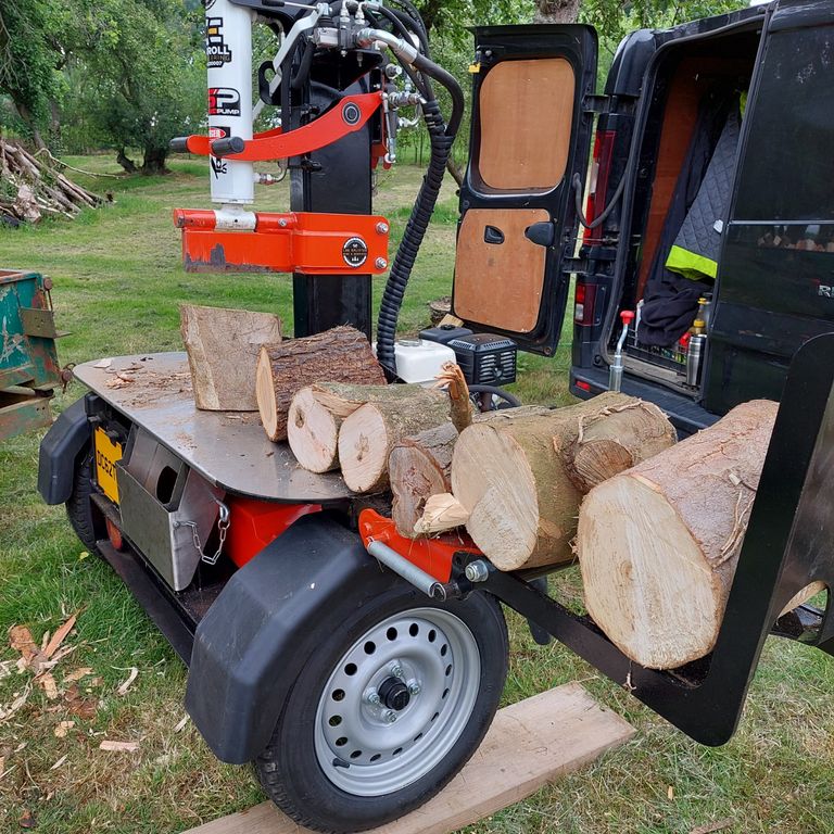 Hire log splitter near me sale